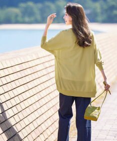 Tiaclasse L 【洗える】体型カバーも叶うドルマンニットカーディガン