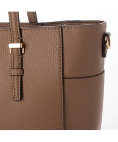 UNBILLION 【テレビ ドラマ着用アイテム】カシュカシュ cachecache / 横型金具ポイント2wayトートバッグ