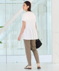 自由区 【ご好評につき新色追加・接触冷感・UVカット・吸水速乾・洗える・XXSサイズあり】シェルタリングドライオックス テーパードパンツ