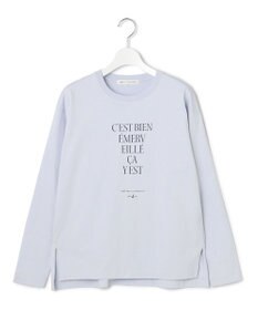 23区 【洗える】レタープリント ロンTEE