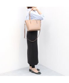 UNBILLION 【テレビ ドラマ着用アイテム】カシュカシュ cachecache / 横型金具ポイント2wayトートバッグ