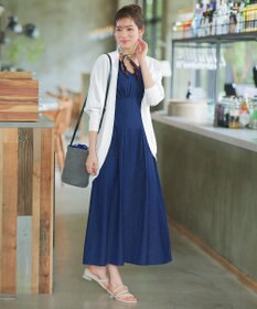 Tiaclasse L 【洗える】体型カバーも叶うドルマンニットカーディガン