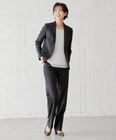 J.PRESS LADIES S BAHARIYE SOLID ストレート パンツ