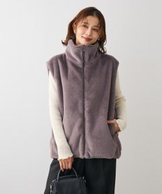 Green Parks スタンドカラーＺＩＰファーベスト