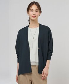 J.PRESS LADIES COOL ヴィスコース ミドル丈 カーディガン