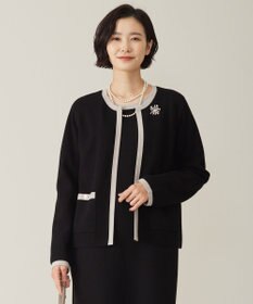 J.PRESS LADIES クリスタルパール ブローチ