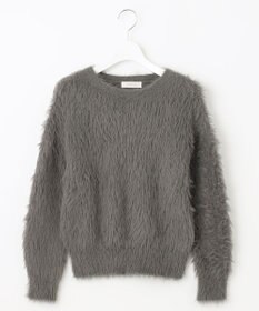 Feroux 【選べる4カラー】ゆるふわシャギー ニット