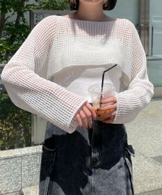 WEGO ラメショートニットプルオーバー