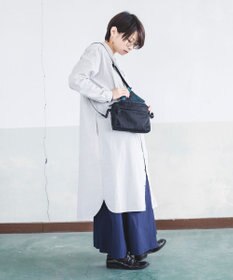 YUSHI RiVER - SHOULDER POUCH ショルダーポーチ  シワ加工