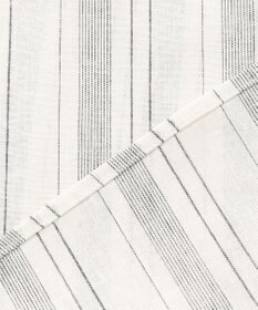 23区 L 【SLOW/一部店舗限定】ストライプエンブロイダリー ブラウス