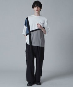 WEGO ドルマンポンチカラーブロックT（S）