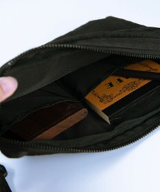 YUSHI RiVER - SHOULDER POUCH ショルダーポーチ  シワ加工