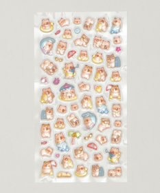 WEGO ぷっくりカピバラステッカー