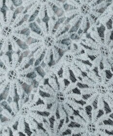 組曲 【先行予約・前後着用可】コットンフラワーレーシー カーディガン