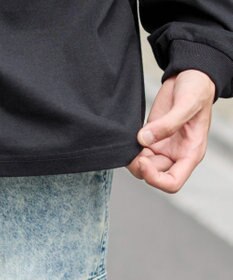 WEGO 【ユニセックス着用ITEM/MLサイズ展開】別注BENDAVISワンポイントT（LS）