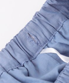 ANY KIDS フラワー 刺繍 キュロット