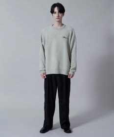 WEGO ベロアモールワンポイントプルオーバー