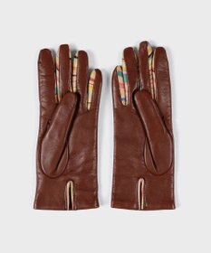 Paul Smith スワールトリム レザーグローブ