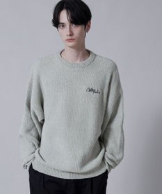 WEGO ベロアモールワンポイントプルオーバー