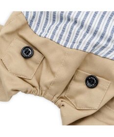 PET PARADISE J.PRESS ストライプ パンツつなぎ 小型犬