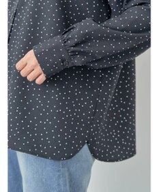 Green Parks ＢＰ　ケア楽　スタンドフリルブラウス