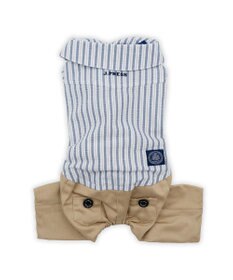 PET PARADISE J.PRESS ストライプ パンツつなぎ 小型犬