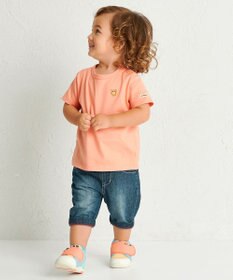 MIKI HOUSE HOT BISCUITS 【70-120cm】【Everyday Series】ワンポイント 半袖Tシャツ