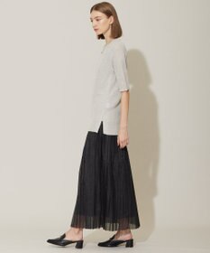 ICB 【洗える】シアープリーツオーガン スカート