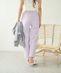 OP／FILA 【OP】ジャガード織ロングパンツ