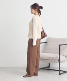 earth music&ecology センターシームタックスウェットパンツ