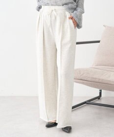 earth music&ecology センターシームタックスウェットパンツ