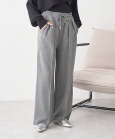 earth music&ecology センターシームタックスウェットパンツ