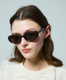 TOCCA 【UVカット・ドレス生地製のソフトケース付き】 BIT CHIC SUNGLASSES カラーレンズサングラス