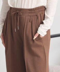 earth music&ecology センターシームタックスウェットパンツ