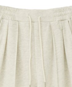 earth music&ecology センターシームタックスウェットパンツ