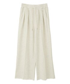 earth music&ecology センターシームタックスウェットパンツ