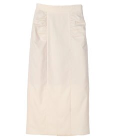 earth music&ecology ギャザーナロースカート