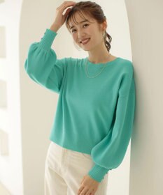 ANY SIS 【花粉対策】ドルマン ニット