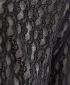 earth music&ecology レースパーカー