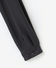 自由区 L 【カタログ掲載・セットアップ対応】フラワーオパールプリントブロッキング ブラウス