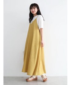 Green Parks BEST PRICE 表面感カットキャミワンピース