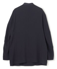 uncrave バックサテンジョーゼット ノーカラージャケット