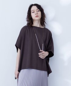 J.PRESS YORK STREET 【WOMEN】ファブリックスリーブ プルオーバー