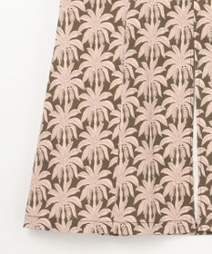 GRACE CONTINENTAL パームモチーフカーゴスカート