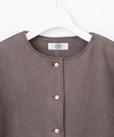 J.PRESS LADIES L 【洗える】スエードダンボール  ジャケット