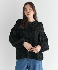 #Newans 【洗える】フィラッフィギャザースリーブブラウス