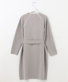 自由区 【XSサイズ～/洗える/セット着用可】ドライコットンハイゲージ ニットライトアウター