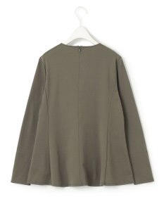 ICB 【洗える】リバーストレッチジャージー ペプラムカットソー