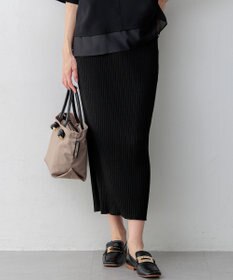 23区 【SLOW/一部店舗限定】ホールガーメント リブニット スカート