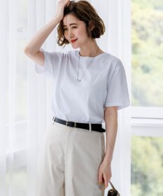 23区 シルキータッチ ベーシック Tシャツ